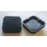 Pryžová podložka navlékací čtvercová 118 mm – Sleviste.cz