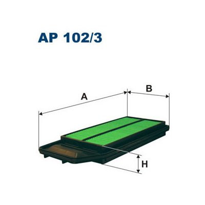 Vzduchový filtr FILTRON AP 102/3 – Hledejceny.cz