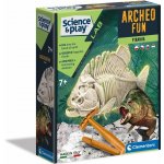 CLEMENTONI Science&Play ArcheoFun Piraňa svítící ve tmě – Zboží Mobilmania