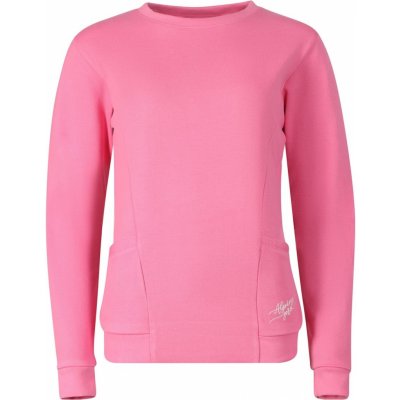 Alpine Pro dámská bavlněná mikina DORDA růžová – Zboží Dáma