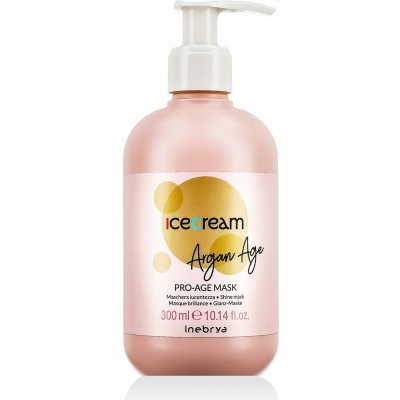 Inebrya Ice Cream Argan Age Pro-Age Mask 300 ml – Hledejceny.cz