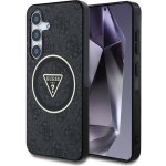 Guess Magnetic IML Metal Glitter 4G Circle Triangle Samsung S25 černé GUHMS25SHG4PRTGK – Hledejceny.cz