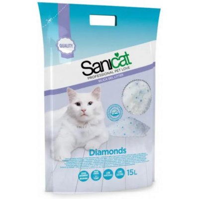 Sanicat Diamonds silikonové stelivo 15 l – Zboží Mobilmania