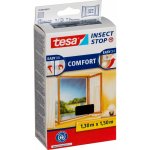 TESA Síť proti hmyzu 1,3 x 1,5 m, antracitová, Comfort – Sleviste.cz