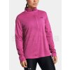 Dámská mikina Under Armour mikina Tech Textured 1/2 Zip-PNK 1383650-686