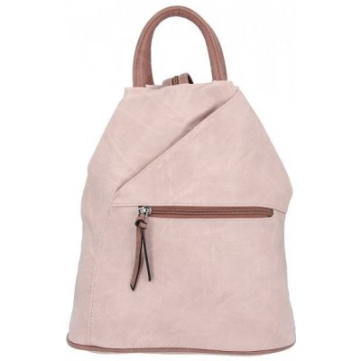 Hernan dámská kabelka batůžek pudrová růžová HB0206 – Zboží Mobilmania