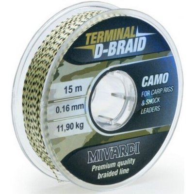Mivardi Terminal D-Braid Camo 15m 0,08mm – Zboží Dáma