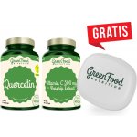 GreenFood Nutrition Quercetin 90 kapslí + Vitamin C 500 mg 60 kapslí – Hledejceny.cz