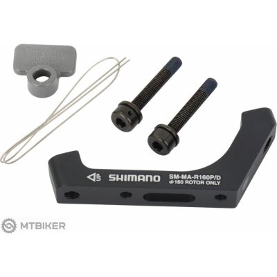 adaptér Shimano kotoučové brzdy POST/FLAT 160 mm / SM-MA-R160P/D – Zboží Mobilmania