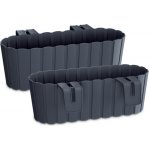 Prosperplast BOARDEE HOOK Truhlík 38,3x21,2x13 cm antracit – Hledejceny.cz