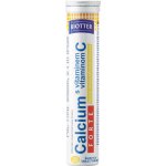 Biotter Calcium s vitamínem C FORTE 20 ks citrón šumivých tablet – Hledejceny.cz