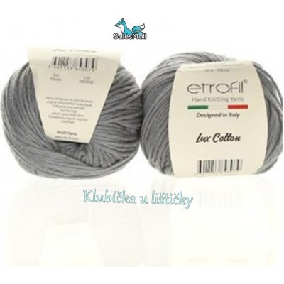 Etrofil Bambino Lux Cotton 70094 - šedá – Zboží Mobilmania