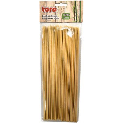 Bambusové špejle hrocené 25cm TORO 100ks – Hledejceny.cz