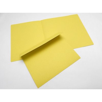 Odkládací mapa 1 klopa Classic žlutá – Zboží Živě