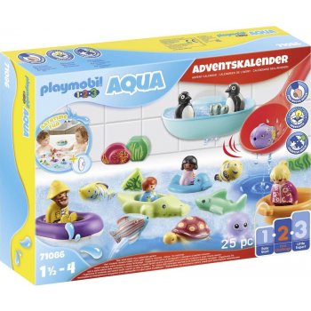 PLAYMOBIL PLAYMOBIL 71086 1.2.3 aqua Adventní kalendář Zábava ve vodě