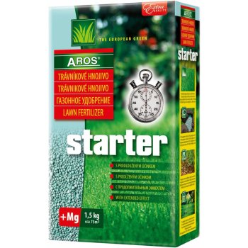 Aros Starter Trávníkové hnojivo 1,5 kg