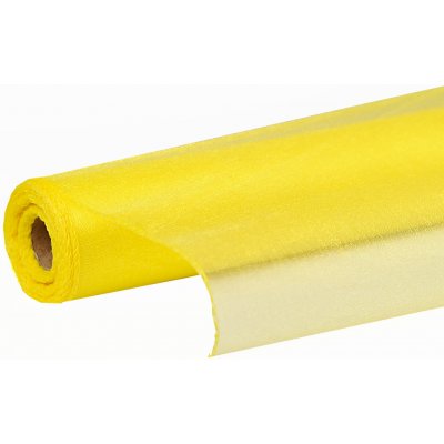 Organza SNOW 12cm x 9,1m ŽLUTÁ – Sleviste.cz