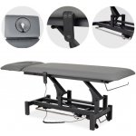 Habys Masážní stůl Fortis 2 ERGO s nožním ovládáním, šedý K722 – Sleviste.cz