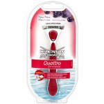 Wilkinson Sword Quattro for Women + 1 ks hlavice – Zboží Mobilmania
