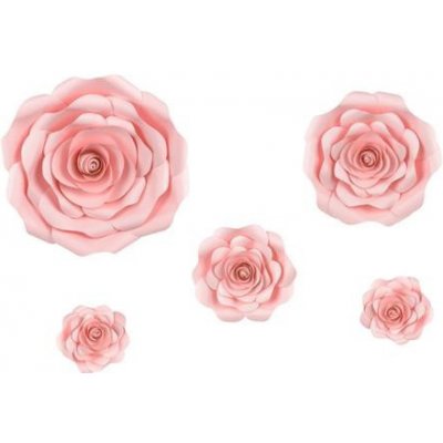 Party Deco Závěs květinový růžový – Zboží Mobilmania
