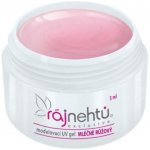 Ráj nehtů UV gel modelovací mléčně růžový 5 ml – Sleviste.cz