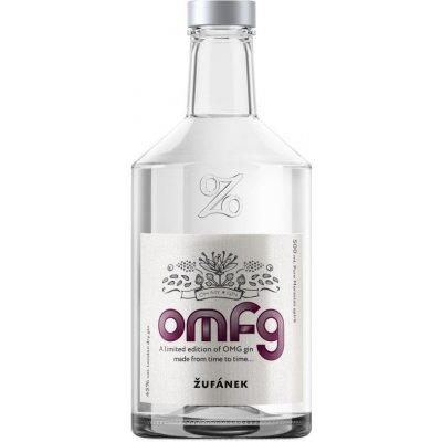 OMFG gin Žufánek Limitovaná Edice 2024 45 % 0,5 l (holá láhev) – Zbozi.Blesk.cz