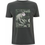 Pixies tričko Monkey Grid grey – Sleviste.cz