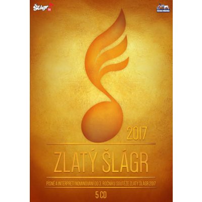 ČESKÁ MUZIKA - Zlatý Šlágr - 3. ročník nominace 2017 - 5 CD – Hledejceny.cz