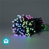 Vánoční osvětlení SmartLife Nedis chytrý vánoční řetěz 168 LED 20 m venkovní IP65 barevný RGB WIFILX01C168