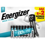 Energizer Max Plus AAA 8ks E303321400 – Hledejceny.cz