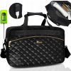 Cestovní tašky a batohy Reverse 2066 black 40x25x20 cm