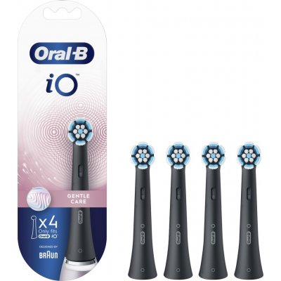 Oral-B iO Gentle Care Black 4 ks – Zboží Dáma