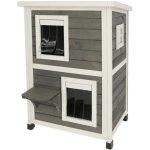 Kerbl Family Bouda pro kočky dvoupatrová 57 x 55 x 80 cm – Hledejceny.cz