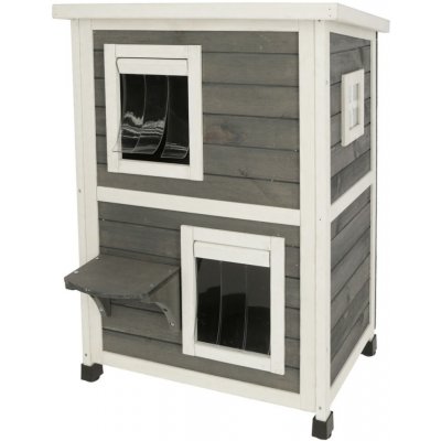 Kerbl Family Bouda pro kočky dvoupatrová 57 x 55 x 80 cm – Hledejceny.cz