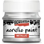 Pentart akrylové barvy metal 50 ml třpytivě fialová – Zboží Dáma