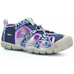 Keen Seacamp II CNX INF Black iris african violet – Zboží Mobilmania