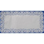 Dortisimo Wimex Dekorativní krajka bílá hranatá 40x20cm 6 ks – Hledejceny.cz