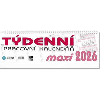 Pracovní Maxi stolní 2026 – Zboží Dáma