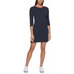 Tommy Hilfiger dámské šaty Logo Tape Dress modré – Zboží Mobilmania