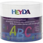 HEYDA Razítka Abeceda sada – Zbozi.Blesk.cz
