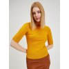 Dámský svetr a pulovr ORSAY dámský svetr s krátkým rukávem Žlutý