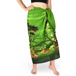 Sarong Pareo REN savana zelená – Zboží Dáma
