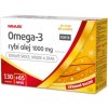 Doplněk stravy na srdce, žílu, krevní oběh Walmark Omega 3 Forte 1000mg 130+65 tablet Promo 2024