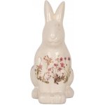 Keramická dekorace králík s lučními květy Flowers of Love M 13*10*21 cm – Hledejceny.cz