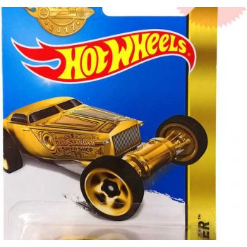 MATTEL Hot Wheels zlaté autíčko 8cm angličák 1:64 Hi-Roller na kartě kov od  79 Kč - Heureka.cz