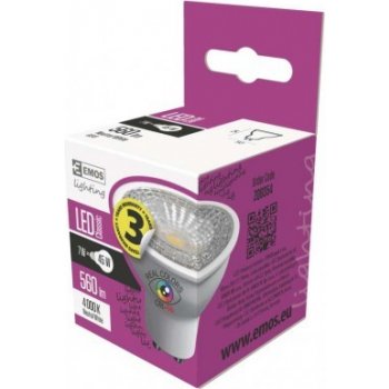 Emos LED žárovka Classic MR16 7W GU10 Neutrální bílá