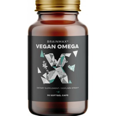 BrainMax Vegan Omega 3 90 softgel kapslí – Hledejceny.cz