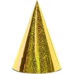 PartyDeco Čepičky zlaté 6 ks – Zboží Dáma