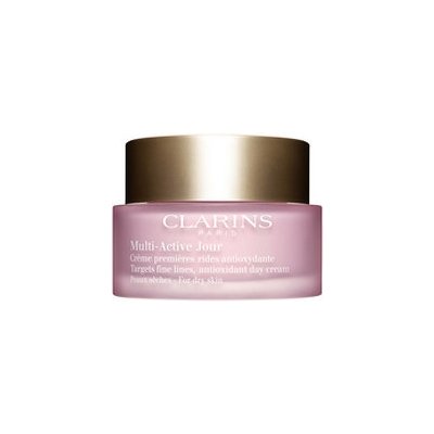 Clarins Multi-Active (Antioxidant Day Cream) denní krém proti jemným vráskám pro normální a suchou pleť 50 ml