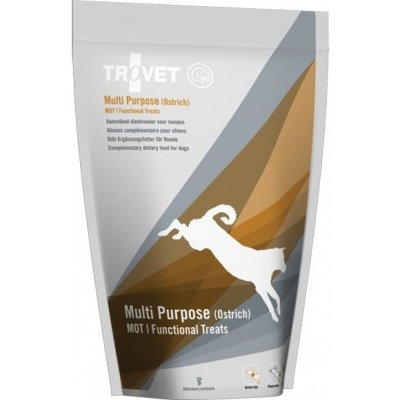 TROVET MULTIPURPOSE OSTRICH 150 G, SUŠ.PŠTR.ŽALUDKY